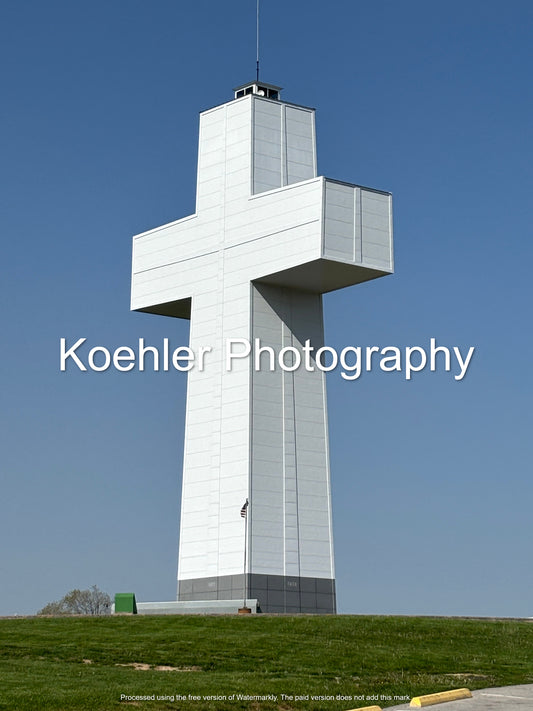 Bald Knob Cross Clear Skies